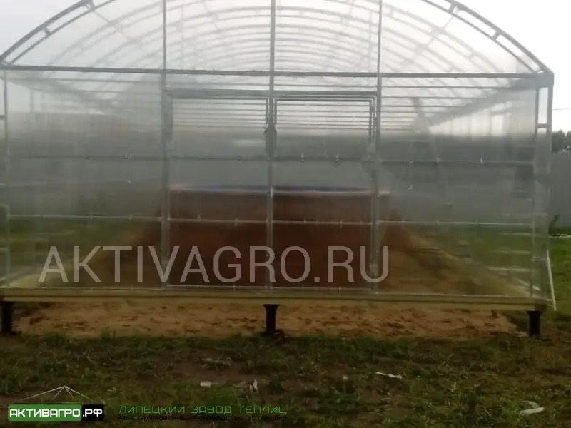 Теплица Ударница Благодатная, ширина 4/5 м, труба 40х20 + 20х20 Теплица Ударница Благодатная, ширина 4/5 м, труба 40х20 + 20х20