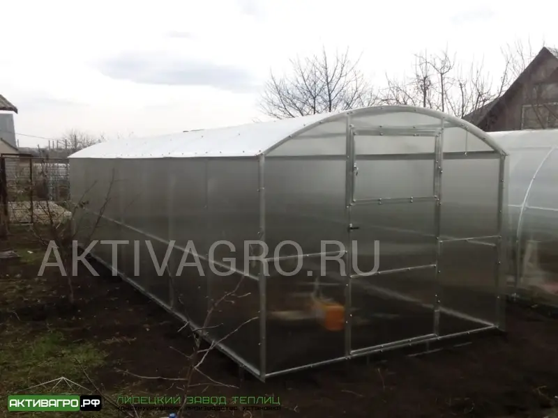 Теплица Ударница Благодатная, ширина 2.5 м, труба 40х20 Теплица Ударница Благодатная, ширина 2.5 м, труба 40х20