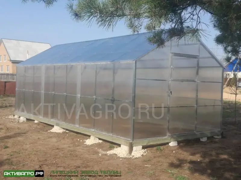 Теплица Ударница Англичанка, ширина 3 м, труба 40х20 Теплица Ударница Англичанка, ширина 3 м, труба 40х20