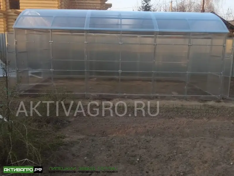 Теплица Ударница Благодатная, ширина 4/5 м, труба 40х20 + 20х20 Теплица Ударница Благодатная, ширина 4/5 м, труба 40х20 + 20х20