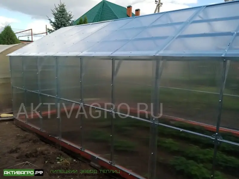 Теплица Ударница Англичанка, ширина 3 м, труба 40х20 Теплица Ударница Англичанка, ширина 3 м, труба 40х20